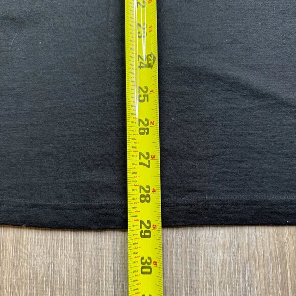 Unbound Mens Black Crew Neck Lightweight Merino Wool Casual Wear T-Shirt Sz XXL - Picture 9 of 9